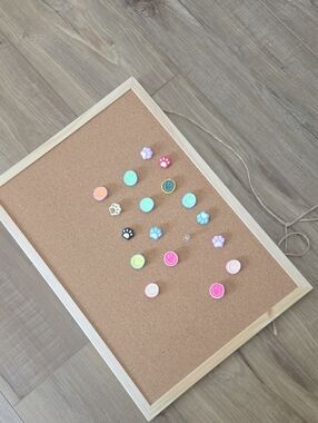Cork Board Organizer Office With Pins
